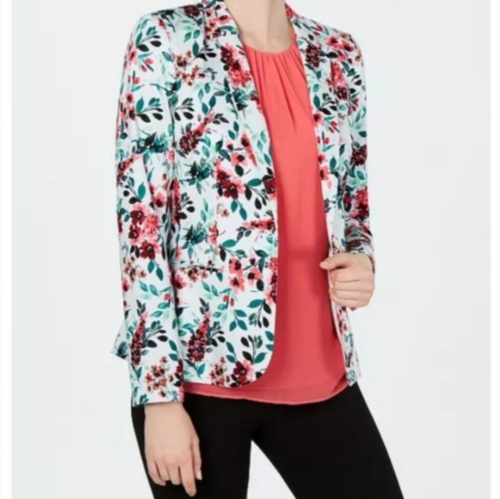 Calvin Klein floral Blazer